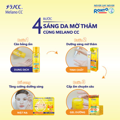 Dung dịch dưỡng trắng da chống thâm nám Melano CC Whitening Lotion 170ml