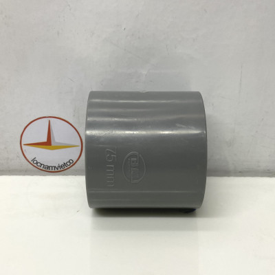 Nối 75 nhựa PVC Bình Minh (Plaint Socket)_N75M