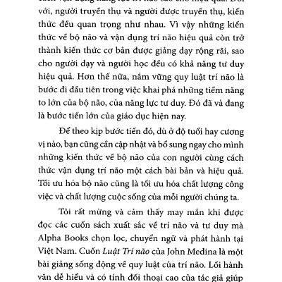 Luật Trí Não (Quà Tặng TickBoook Sinh Động)