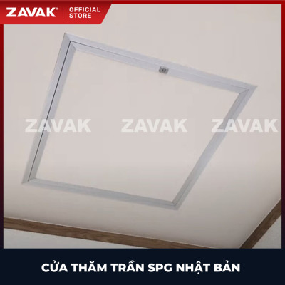 Nắp cửa thăm trần thạch cao ZAVAK SPG-68360/ 60x60cm/ màu trắng