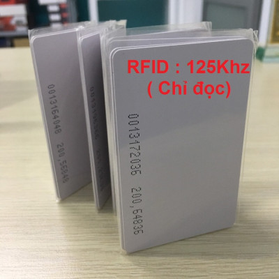 Combo 10 Thẻ Từ RFID Tần Số 125Khz ( Proximity)