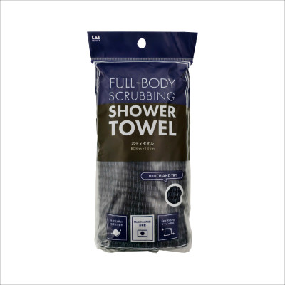 Khăn Tắm Làm Sạch Tế Bào Chết Kai 78176 - 041HB1002 Vải Nylon Mềm (1 Gói 1 Chiếc)