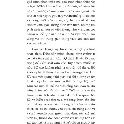 EQ - Đừng Để Cảm Xúc Hạ Gục Bản Thân