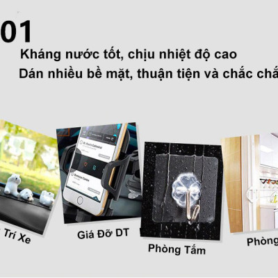 Băng Keo Cường Lực 3M 4941 Dán Mọi Bề Mặt Siêu Dính, Dán Đồ Chơi Ô Tô