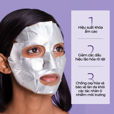 Combo 10 Mặt nạ dưỡng da Skin Republic Hyaluronic Boost Youthfoil Mask 25ml