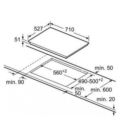 [Toàn quốc] Bếp Từ 3 Vùng Nấu Bosch PID775DC1E (Series 8) - 70cm - Hàng Chính Hãng