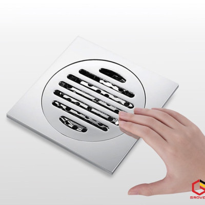 Thoát sàn chống mùi hôi GTS304-1PRO (120x120 mm)