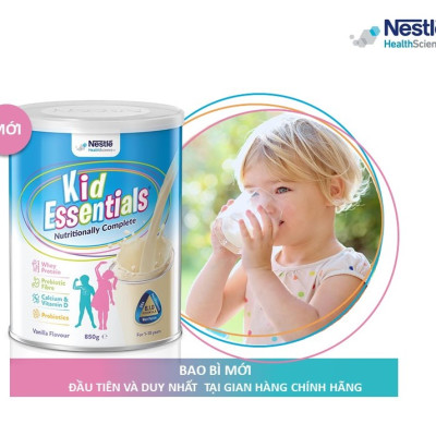 Combo 6 Lon Sữa Kid Essentials Cho Trẻ Biếng Ăn, Chậm Tăng Cân 800g - Bao Bì Mới [NHẬP KHẨU CHÍNH HÃNG]