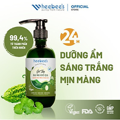 Gel Tắm Rau Má Khổ Qua Rừng Thuần Chay Heebee