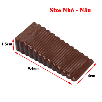 Miếng Chặn Cửa Silicone KUNBE Mẫu Mới Chống Sập Cửa Chắn Gió Va Đập Cửa An Toàn