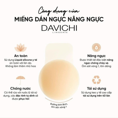 Miếng dán ngực sinh nhiệt tự thân Hàn Quốc - cơ chế tự dính khít khi tiếp xúc với bề mặt da có nhiệt
