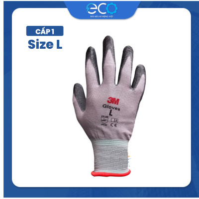 Găng tay lao động chống cắt 3M cấp độ 1 dùng cho cơ khí, bảo hộ lao động công nghiệp, đóng gói