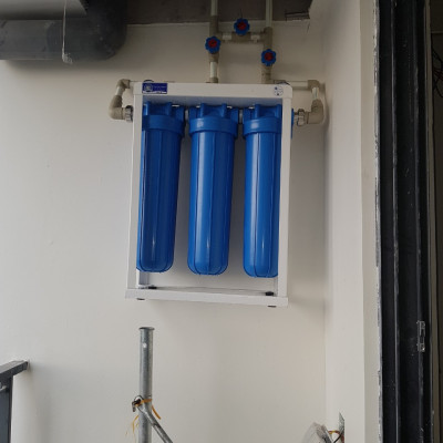 Hệ thống lọc đầu nguồn 3 cấp Big Blue (hàng nhập khẩu)