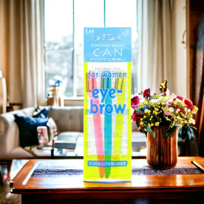 Dao Cạo Lông Mày Nữ Lưỡi Ngắn Thép Không Gỉ Kai Disposable Razor 4186