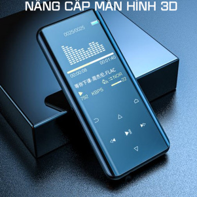 Máy Nghe Nhạc MP3 Hỗ Trợ Xem Phim Định Dạng AVI RUIZU D25 Công Nghệ Bluetooth 5.0 Màn Hình 2,4Inch Cong 3D Có Tính Năng Lặp A-B Hỗ Trợ Học Tiếng Anh - Bộ Nhớ Trong Từ 16Gb Đến 32Gb - Hàng Chính Hãng