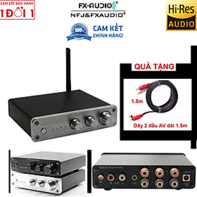 Quà Tặng Kèm - Bộ khuếch đại âm thanh FX-AUDIO XL-2.1BL Bluetooth 4.0 TPA3116D2 2x25W / 8 Ohm - Hàng Chính Hãng - FX-Audio XL-2.1BL High Power 2.1 Channel Bluetooth@4.2 Digital Audio Subwoofer Amplifier Input RCA/AUX/BT 50W*2+100W SW Out