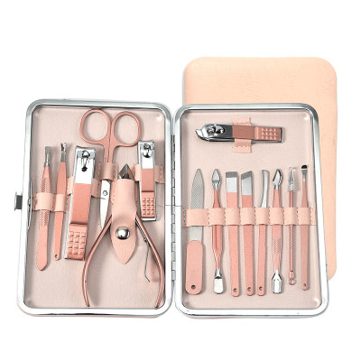 Bộ Bấm Móng Tay 16 Món Cao Cấp Nhỏ Gọn , Kìm Cắt Móng Tay Chân Làm Nail Kèm  Hộp Đựng Sang Trọng