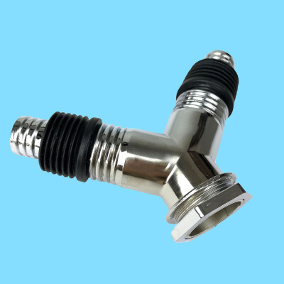 Bộ thoát nước máy giặt, thoát nước thải kiêm chống mùi hôi, ngăn côn trùng trào ngược – Bộ chia 2, MIHOCO 21