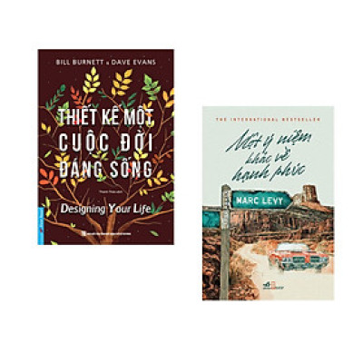 Combo 2 cuốn sách: Thiết Kế Một Cuộc Đời Đáng Sống + Một ý niệm khác về hạnh phúc (TÁI BẢN)