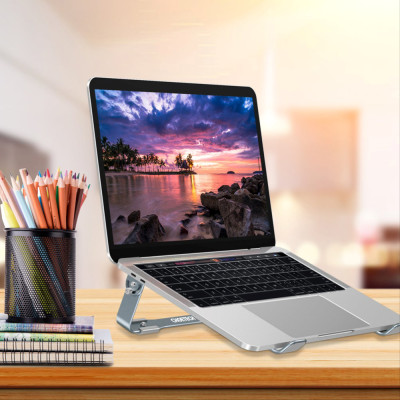 Giá Đỡ Tản Nhiệt Dành Cho Macbook, Laptop Từ 9 Đến 17 Inch Khung Nhôm Cao Cấp CHOETECH H033 - Hàng Chính Hãng