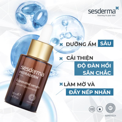 Tinh chất cấp ẩm Sesderma Hidraderm Hyal cho mọi loại da 30ml