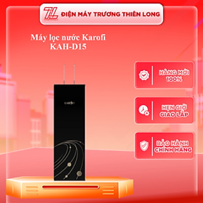 Máy lọc nước 11 lõi nóng nguội Karofi KAH-D15 - Hàng chính hãng