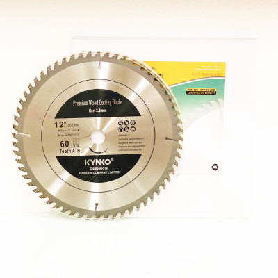 LƯỠI CƯA GỖ TCT 60 RĂNG đường kính phi Ø 300mm KYNKO WGZ300060PD25b24