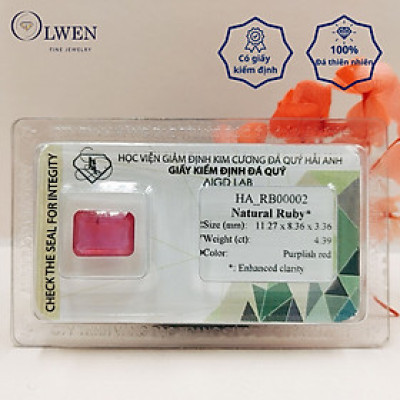 Viên đá Ruby thiên nhiên_HA-RB00002
