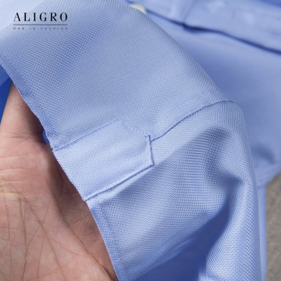 Áo sơ mi nam dài tay ALIGRO chất liệu cotton cao cấp mềm mại, thoáng mát, thấm hút mồ hôi, kháng khuẩn cao ALGS197