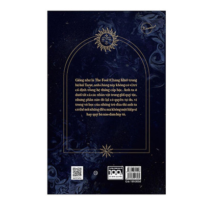 Sách - Tarot Wisdom - Tập 1 - 22 Lá Bài ẩN Chính - Hành Trình Của Chàng Khờ - Thái Hà Books