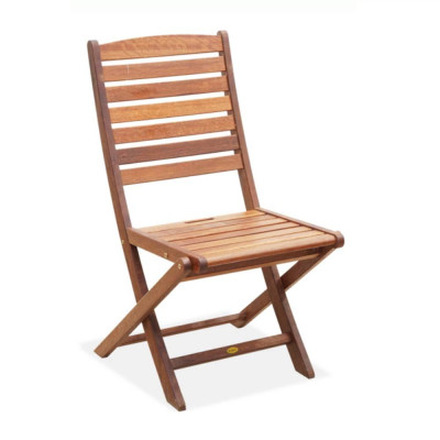 Bộ Bàn Gorontalo 2 Ghế Xếp Sumur IBIE NS4013A (70 x 70 x 72 cm) - Nâu