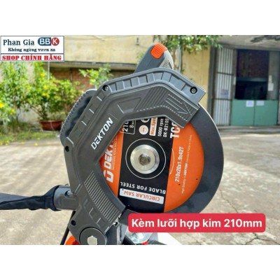 (chính hãƞg) Máy cắt nhôm DEKTON 210mm (DK-CN210PLUS) -Công suất 1500W- Bảo hành chính hãƞg,