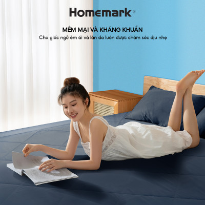 Chăn hè thu Tencel cao cấp Homemark 200x220cm, mềm nhẹ, thoáng khí, kháng khuẩn, chống dị ứng