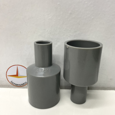 Nối giảm 49 x 21 nhựa PVC Bình Minh (Reducing Socket)_N49x21 (10 cái)