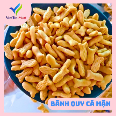 Bánh Cá Mặn Viettin Mart 250g