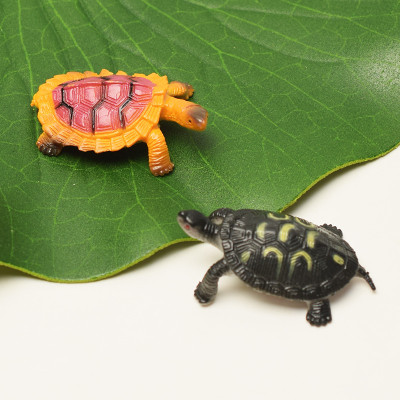 Set 8 đồ chơi rùa giả, Con Rùa Giả Trang Trí Bể Cá Không Độc Hại, Mô hình rùa mini turtle