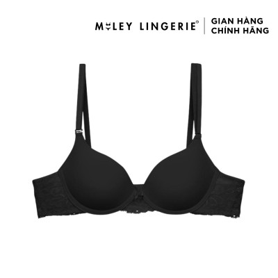 Combo 2 Áo Ngực Cúp Tròn Lưng Ren Miley Lingerie Màu Đen và Da - BRM002