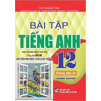Sách - Bài tập tiếng anh 12  Global Success - Kết nối tri thức(  tặng file đáp án) HA