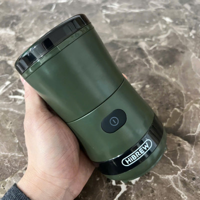 Máy xay hạt cà phê, sinh tố và đá viên cầm tay dùng pin thương hiệu Mỹ HiBREW G2 cao cấp - Hàng Nhập Khẩu