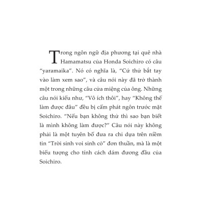 Sách - Honda Soichiro - Thiên Tài Không Bằng Cấp