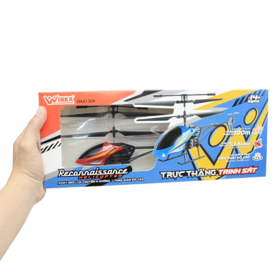 Đồ Chơi Trực Thăng Trinh Sát - Điều Khiển Từ Xa - Winka DK81309 - Màu Đỏ