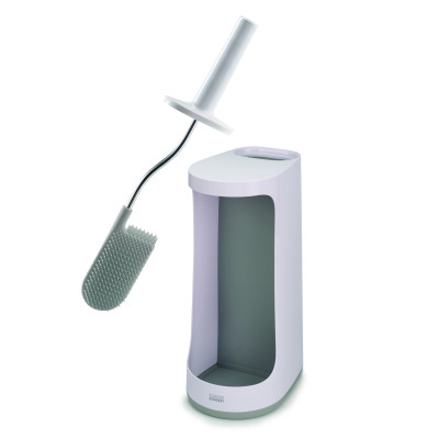 Bộ cọ toilet thông minh cao cấp Joseph Joseph Lớn 001990 Xám/Trắng