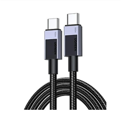Cáp sạc nhanh  USB Type-C to USB Type C 100W 5A Ugreen 45063 (1m) - Hàng Chính Hãng
