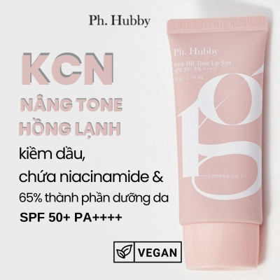 Kem chống nắng Ph.Hubby Pink BB Tone Up Sun 50g 