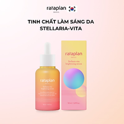 Serum trắng da Stellaria-Vita RATAPLAN giảm mờ thâm nám, cấp ẩm và tái tạo da 50ml