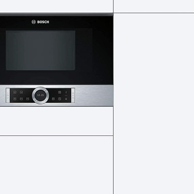 Lò Vi Sóng Âm Tủ Bosch BFL634GS1 Serie 8 - Hàng Nhập khẩu Đức