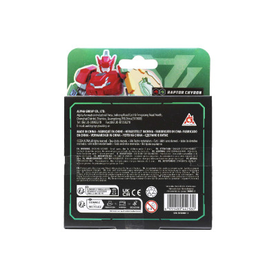 Đồ Chơi Mô Hình Lắp Ráp Robot Dinoster - Raptor Chyron Kiên Cố DINOSTER EU580881-3