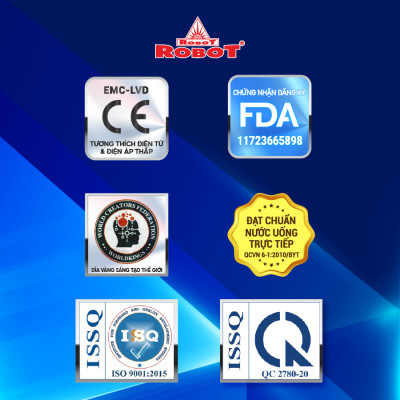 MÁY LỌC NƯỚC NÓNG THÔNG MINH LẠNH ROBOT UltraQC-6U - Hàng Chính Hãng