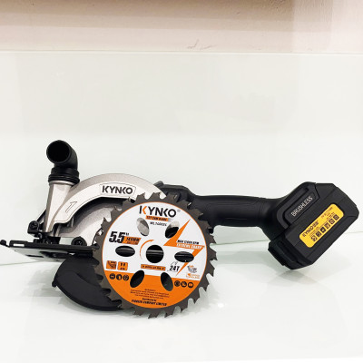 Lưỡi cưa gỗ siêu mỏng cho máy pin 24 răng đường kính Ø 140mm KYNKO WL140024