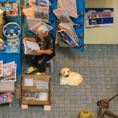 MÔ HÌNH TỰ LẮP RÁP DIY - SÀI GÒN XƯA - GP04